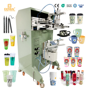 Macchina Serigrafica Semi-Automatica per Stampa su Tazze, Bottiglie di Vetro e Tubi di Plastica per Caffè, Acqua, Cosmetici e Carta - Product Image 3