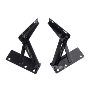 VASTPINE Split <b>Spring</b> <b>Hinge</b> 04 Black Cold-Rolled Steel Furniture <b>Hinge</b> For Sofa Surface Mount - Product Image 3