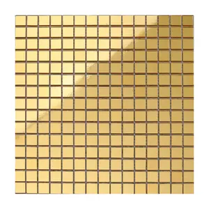ZF זול ויוקרה זהב רדיד זהב פסיפס זכוכית פסיפס אריחים למכירה
