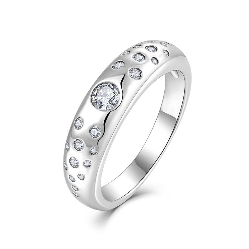 Customization Service Cubic Zirconia Jewelry Eternity Value 925