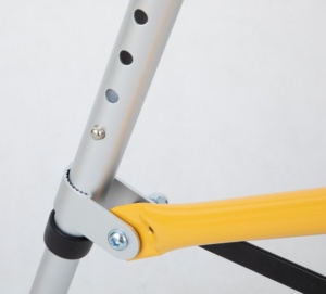 Cadre de marcheur d'aide à la marche médical pour personnes âgées en vente marcheur marcheur pliable marcheur portable à 4 roues avec siège adulte - Product Image 5