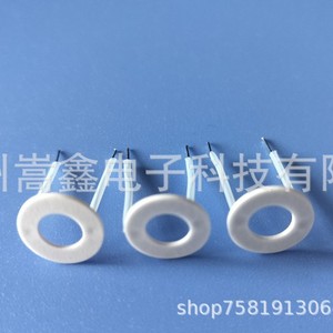 Anillo de Cerámica Electrotermal Zhengzhou Shuxin de 12.5mm con Cables de Alumina, Elemento Calefactor para Aplicaciones de Calentamiento de Precisión - Product Image 2