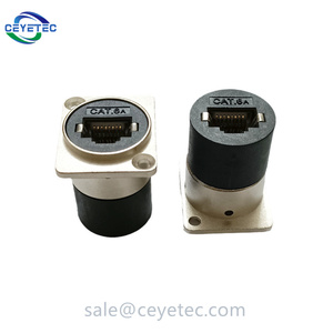 Conector RJ45 a prueba de agua IP68, con conector de mampara RJ45 a Cable Ethernet - Product Image 4