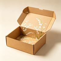 Boîtes d'emballage personnalisées en carton rigide couleur orange mat avec impression UV, conception de logo gratuite