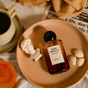 Fabricant de bouteille en verre à sertir de <span class=keywords><strong>parfum</strong></span> coloré personnalisé 100ml 50ml flacon de <span class=keywords><strong>parfum</strong></span> vide avec boîte d'emballage - Product Image 3