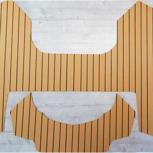 Chất lượng cao UV kháng du thuyền sàn Mat <span class=keywords><strong>PVC</strong></span> Chất liệu sàn sàn gỗ tếch decking thuyền sàn - Product Image 6