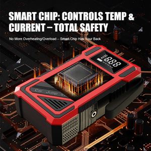 Arrancador de Coches Portátil <span class=keywords><strong>Mini</strong></span> con Inflador de Neumáticos, Batería de 12V 8000mAh, Banco de Energía y Compresor de Aire - Product Image 5