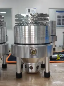 Shock-resistant turbomolecular pump 4200L/S turbo pumping station for pvd vacuum coating machine
