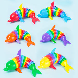 2025 Usine En Gros Ventes Directes Nouveau Fidget Décompression Jouet Animal De Mer En Plastique Doigt Dauphin Fidget Jouet - Product Image 2