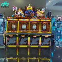 FunTime Machine de jeu d'arcade commerciale à monnayeur pour 4 joueurs, thème Guerrier, avec rédemption de prix