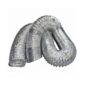 Moderne 75mm X 2M <span class=keywords><strong>Double</strong></span> Couche Argent Feuille D'aluminium Durable Épaissie <span class=keywords><strong>Conduit</strong></span> D'échappement Climatisation Équipement Registre Grille - Product Image 5