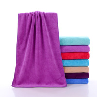 Ensembles de serviettes en microfibre à usages multiples, confortables et personnalisés pour la Gym et la plage, disponibles en Stock au prix de gros