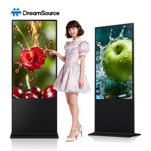 Affichages numériques sur pied et kiosques d'affichage, écrans tactiles Android Wifi IPS 55 pouces, lecteurs publicitaires intelligents LCD FHD intérieurs - Product Image 1