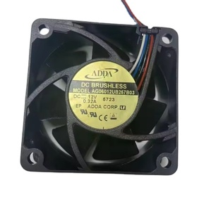 ADDA AG06012UB257B03 12V DC borstelloze axiale ventilator 60x60x25mm twee kogellagers 6000 RPM ondersteuning voor koelsystemen - Product Image 1