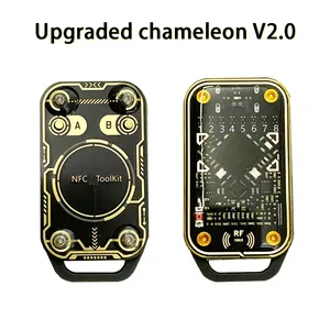 Con số-tắc kè hoa siêu v2.0 RFID thông minh chip Reader emulator 2xuid <span class=keywords><strong>Keychain</strong></span>/cuid thẻ giải mã NFC duplicator kiểm soát truy cập 125Khz - Product Image 2