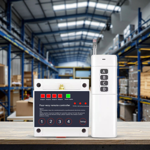 Công tắc điều khiển công nghiệp 220V Công tắc điều khiển từ xa không dây 4 kênh Công tắc điều khiển từ xa đa kênh Sản phẩm điều khiển từ xa tối đa 10A - Product Image 1