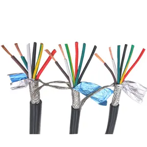 Hochwertiges Abschirm kabel RVVP-Elektrokabel Flexibler abgeschirmter elektrischer Draht für die elektronische Montage