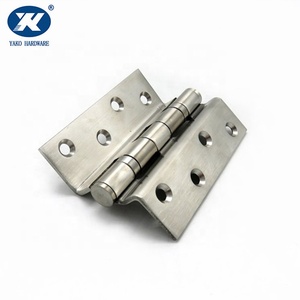 Bisagra plana de acero inoxidable tipo L con 2 rodamientos de bolas para <span class=keywords><strong>puerta</strong></span> batiente, bisagra grande con manivela a prueba de tormentas - Product Image 1