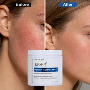 Masque facial réparateur pour la peau, à l'essence botanique de haute qualité, apaisant, nourrissant, pour peaux rugueuses, hydratant, de la marque Bingo Skin Care Factory - Product Image 4