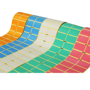 50*30mm impression personnalisée Logo adhésif rouleau étiquettes autocollants rouleau pour verre isolé étanche à l'huile étiquette <span class=keywords><strong>autocollant</strong></span> - Product Image 3