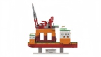 Modèle de bateau en briques MOC personnalisé, collection de navires océaniques, ensemble de blocs de construction pour adultes, décoration de bureau ou cadeau d'anniversaire
