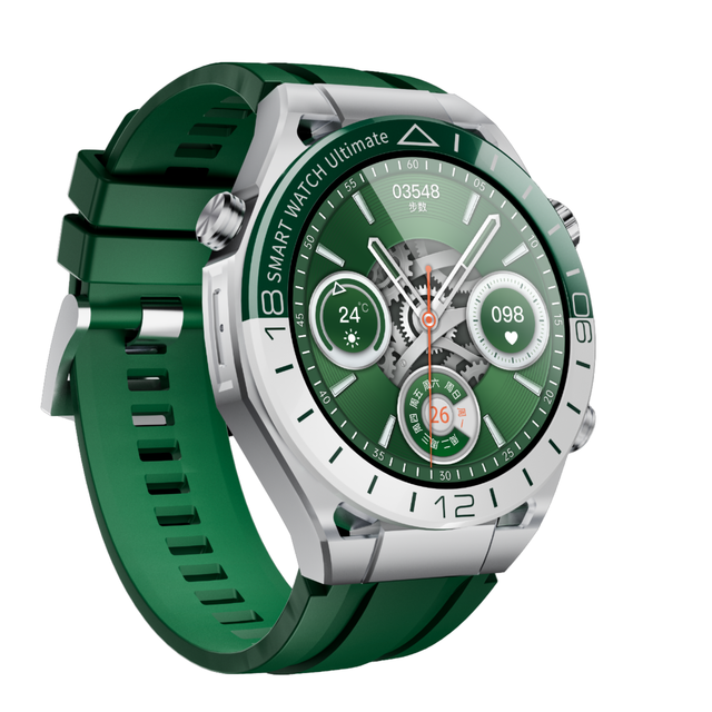 SK41-XTHD  Sports Smartwatch 2 Straps 1.53 Inch Touch Screen BT 5.2 400mAh Battery IP68 Waterproof Sleep Answer Calls