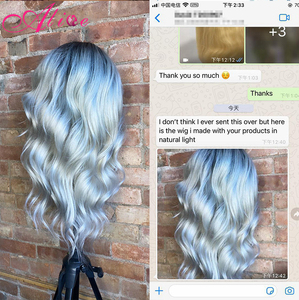 Peluca de cabello humano virgen con cutícula alineada, venta al por mayor en China, pelo humano sedoso con cutícula - Product Image 6