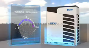 Unidad de Aire Acondicionado Haier MRV5 HVAC AV26IMVEVS con Compresor <span class=keywords><strong>Mitsubishi</strong></span> para Refrigeración y Calefacción Central - Product Image 5
