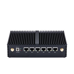 Qotom 7-е поколение intel Core <span class=keywords><strong>i3</strong></span> <span class=keywords><strong>7100U</strong></span> двухъядерный 6 Lan pfsense брандмауэр мини-ПК - Product Image 1