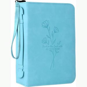 Muestra gratuita: Funda personalizada para Biblia con letras personalizadas para mujer, con correa para el hombro, bolsa de transporte para Biblia - Product Image 3