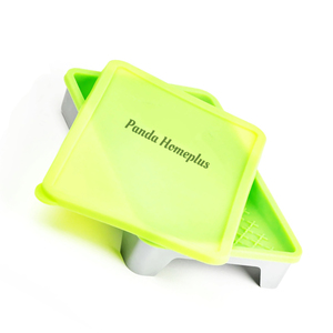 Nhà máy riêng khuôn dễ dàng làm sạch cao su màu xanh lá cây Silicone khay sơn - Product Image 1