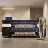 Machine d'impression pour tissus en poly satin, chiffon et georgette pour usine d'impression