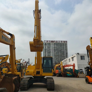 Komatsu รถขุดตีนตะขาบ PC200-7 20ตันมือสองสภาพเดิมพร้อมส่วนประกอบหลัก-มอเตอร์และเครื่องยนต์มือสอง - Product Image 5