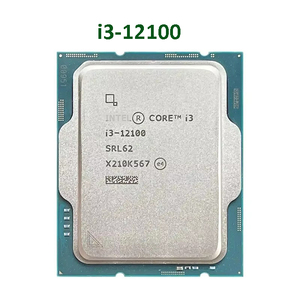 โปรเซสเซอร์ CPU สำหรับ I3-12100 รุ่นที่ 12 สำหรับเดสก์ท็อป 4 คอร์ 8 เธรด 4.3GHz 12MB LGA1700 CPU I3-12100F - Product Image 1