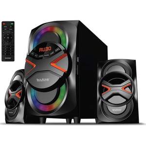 Boytone BT-326F 2.1 système de cinéma maison avec 40 Watts de <span class=keywords><strong>puissance</strong></span> pour Bluetooth FM Radio SD USB Ports de lecture numérique - Product Image 2