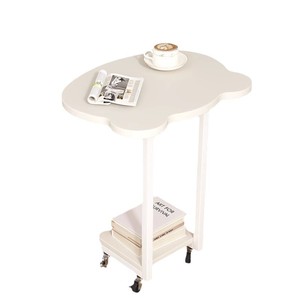 Panda Side <b>Table</b> <b>White</b> Movable Sofa <b>Table</b> <b>Small</b> Coffee <b>Table</b> Living Room Modern Minimalist Bedside <b>Table</b> - Product Image 5