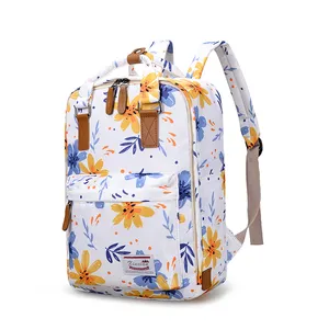 Custom New Trendy clear waterproof nylon school teenagers bookbags women casual sports backpacks for girls