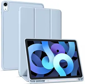 Nueva funda para tableta con Portalápices para iPad 10,2 pulgadas 7th Generation Case Cover Stand
