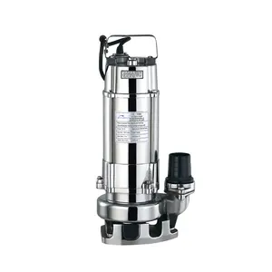 Elettrico 2 pollici In Acciaio Inox Rifiuti Delle Acque Reflue Sommergibile Liquami Pompa per Acqua 1hp