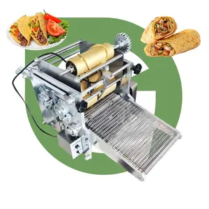 קטן שולחן תעשיית רוטי צ 'פאטי להפוך מכונת תירס טורטיה עיתונות לחם יצרנית למסעדה
