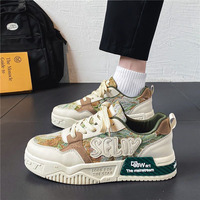 Haute qualité hommes chaussures respirant polyvalent semelle épaisse décontracté hommes Sneaker Design créatif sport baskets