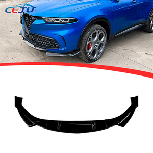 Accesorios exteriores <span class=keywords><strong>de</strong></span> coche ABS negro parachoques delantero <span class=keywords><strong>de</strong></span> coche parrilla cubierta <span class=keywords><strong>de</strong></span> rejilla delantera para Alfa Romeo Tonale 2023 + - Product Image 1