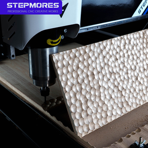 Machine de fraisage CNC 3 axes 1325 à prix abordable, 1300*2500mm (4*8ft), pour le bois, avec NC <span class=keywords><strong>Studio</strong></span> Syntec, pour la découpe et la gravure du bois - Product Image 6