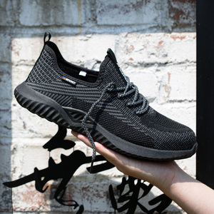 Botas De trabajo transpirables con punta De acero para hombre, para trabajo De seguridad, <span class=keywords><strong>zapatos</strong></span> De protección laboral, <span class=keywords><strong>Zapatos</strong></span> De Seguridad - Product Image 6