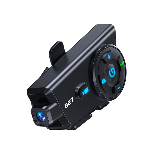 New Arrival Q27 Waterproof Cycle Helmet Headset with Camera Bike Smart Blue Tooth Intercom Camera for Helmet