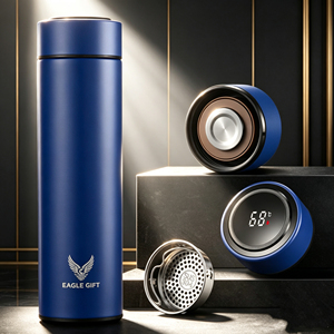 Best Selling 500ml Insulated Stainless Steel Sport Water Bottle Temperature Display 6-12 Hours Thermal Performance Gift <b>Cup</b> - Product Image 1