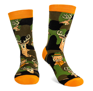 Chaussettes unisexes en coton avec <span class=keywords><strong>lettres</strong></span> anglaises sur la semelle-Street Style Trendy Happy Fun Socks Golf Pattern - Product Image 6