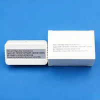 Reseteador de chip para caja de mantenimiento T6714 para Epson WF-C8190 C8690 C869R, nuevo, blanco, con sonda y funda protectora, decodificador de tinta residual