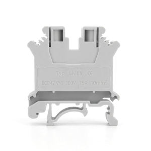 เครื่อง <span class=keywords><strong>UK10N</strong></span> เทอร์มินอลบล็อก UK ราง DIN แบบสกรูแรงสูง - Product Image 3