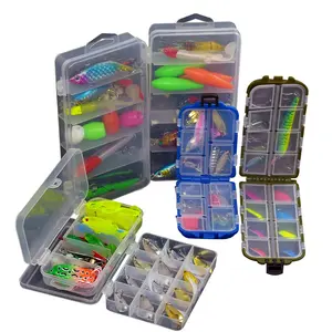 DN fishing lures accessories set fishing tackle kit lure hook soft baits spinner jig spoon crank lures tackle box artificial